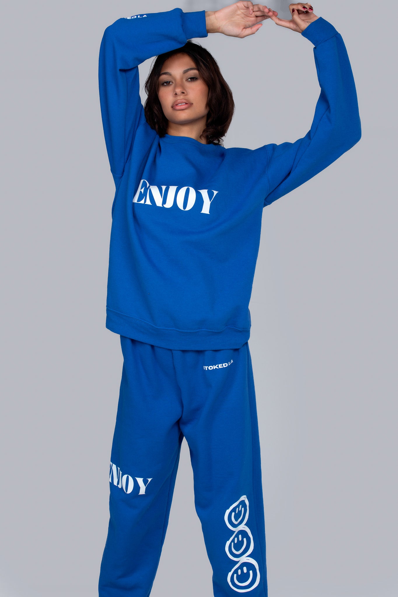 ENJOY SWEATPANTS BLUE
