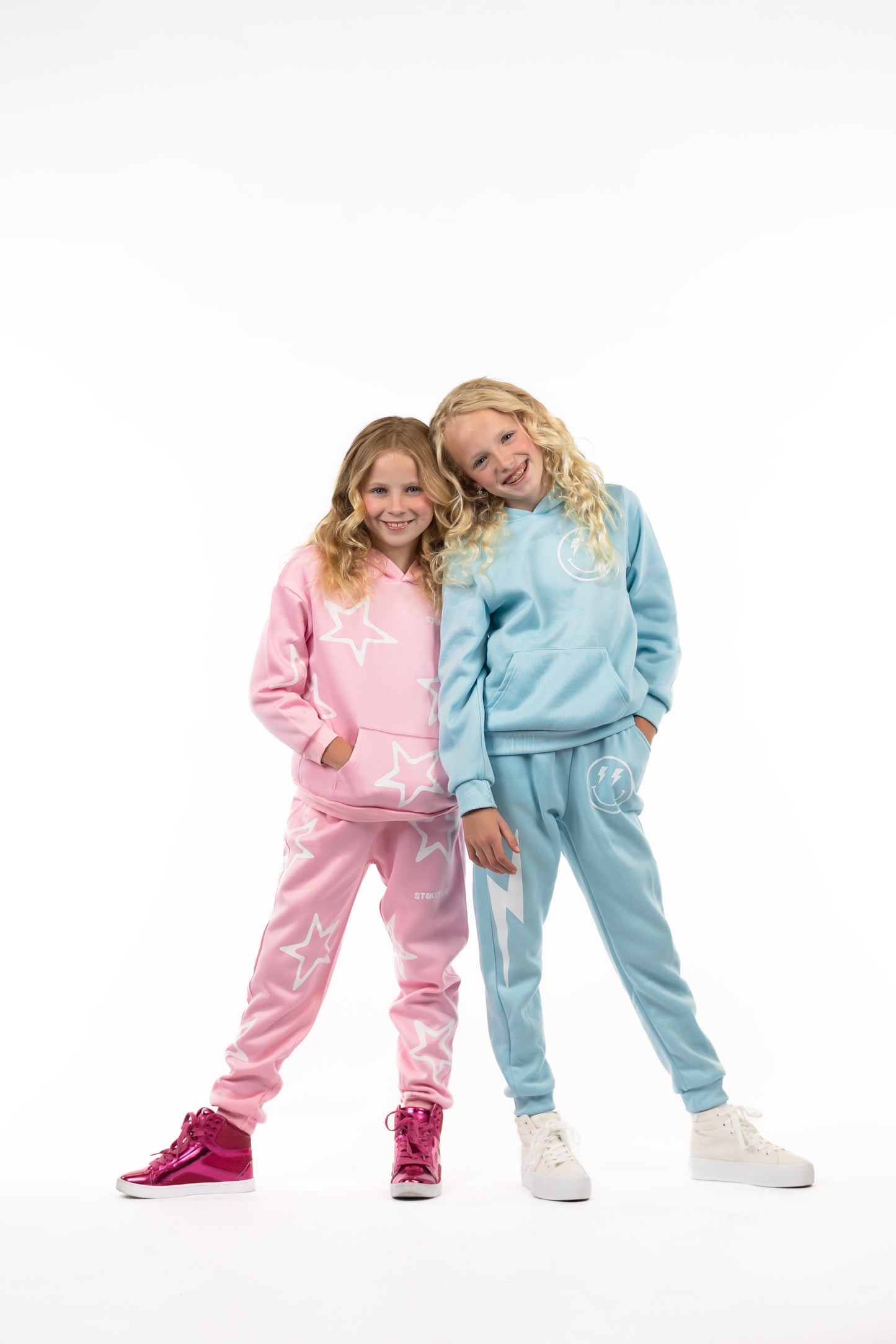 LIGHT PINK LIGHTNING STAR SET