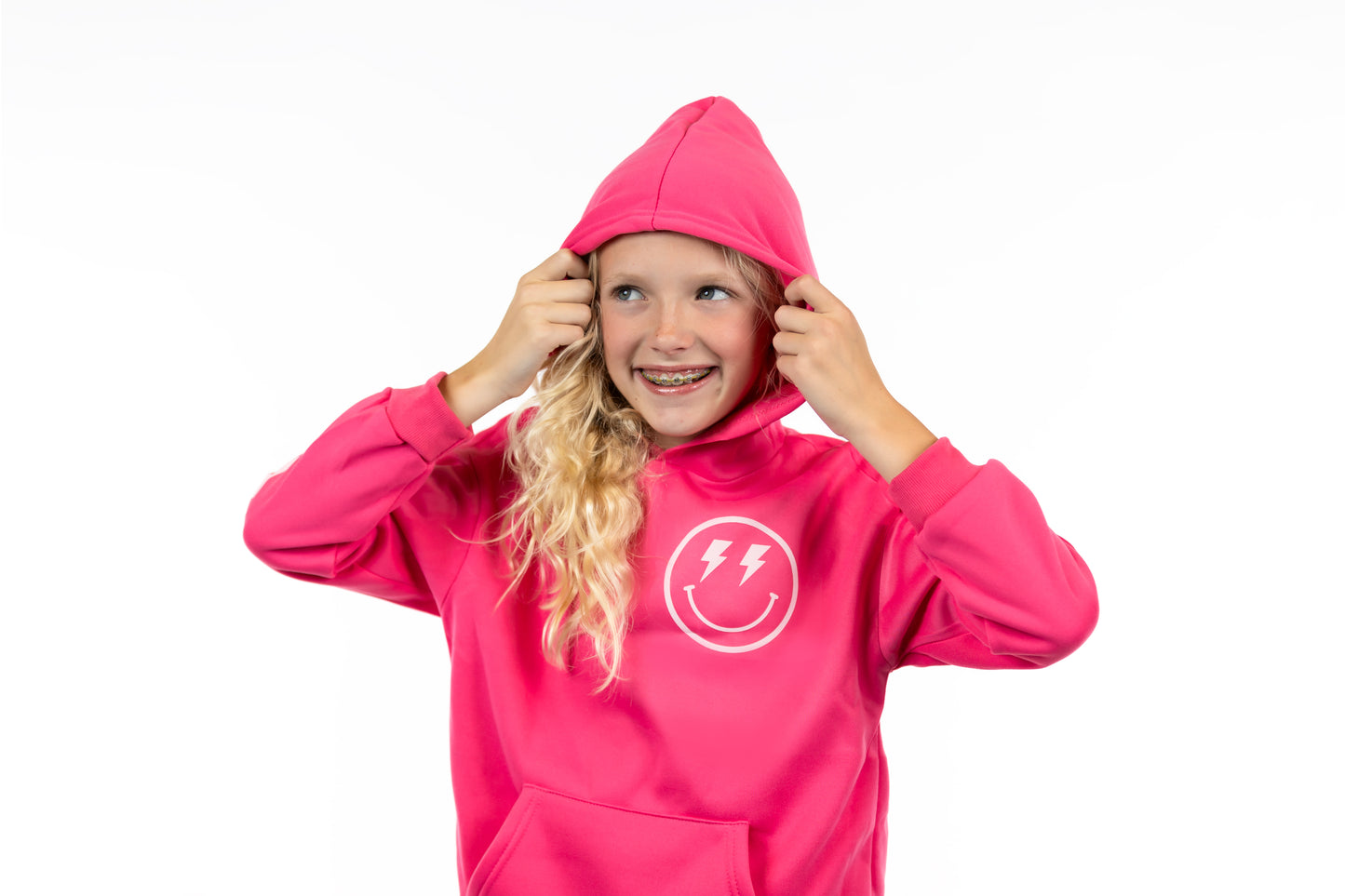 PINK LIGHTNING SMILEY SET