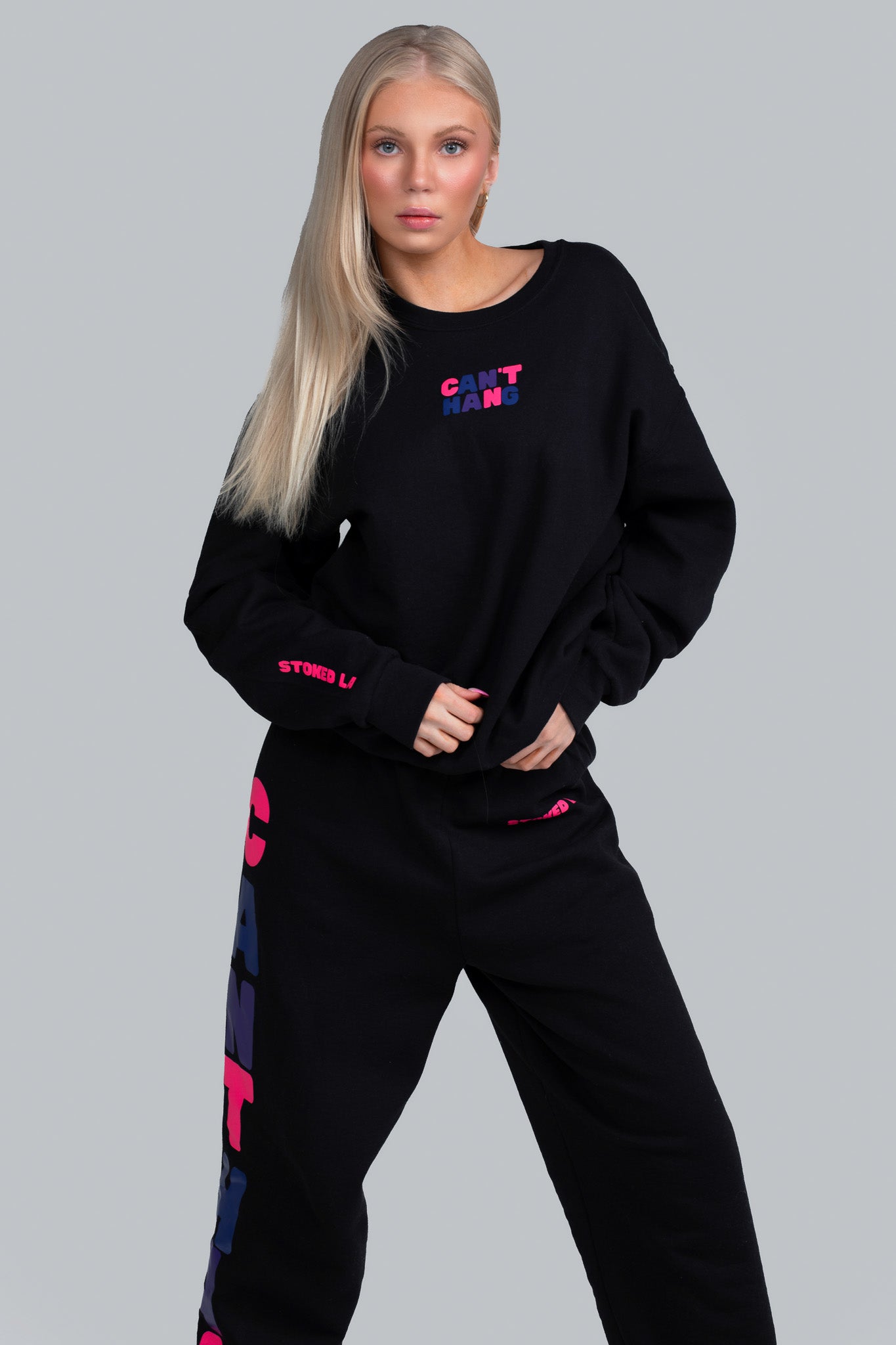 CAN'T HANG CREWNECK BLACK