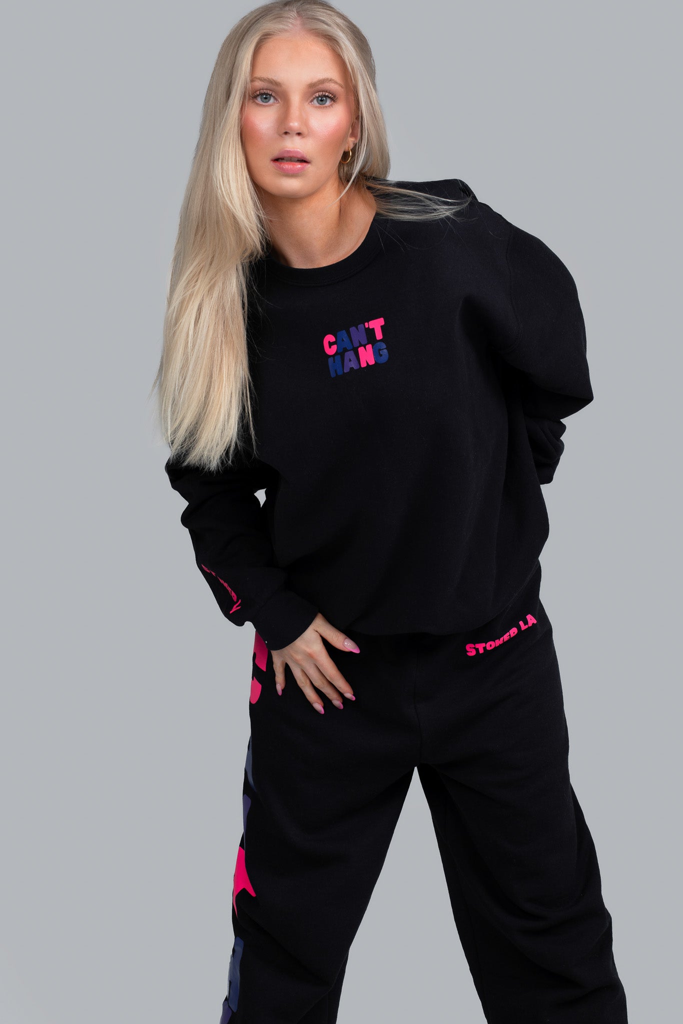 CAN'T HANG CREWNECK BLACK