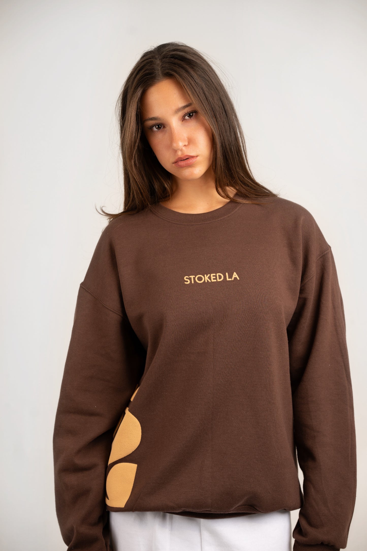 222 CREWNECK BROWN