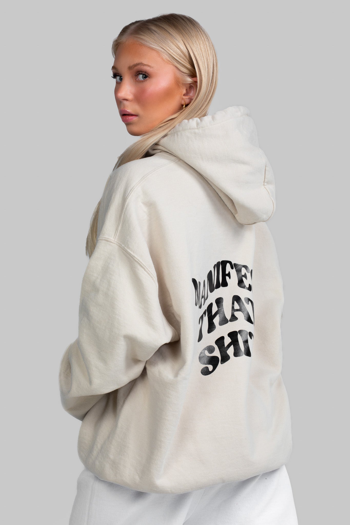 MANIFEST HOODIE SAND
