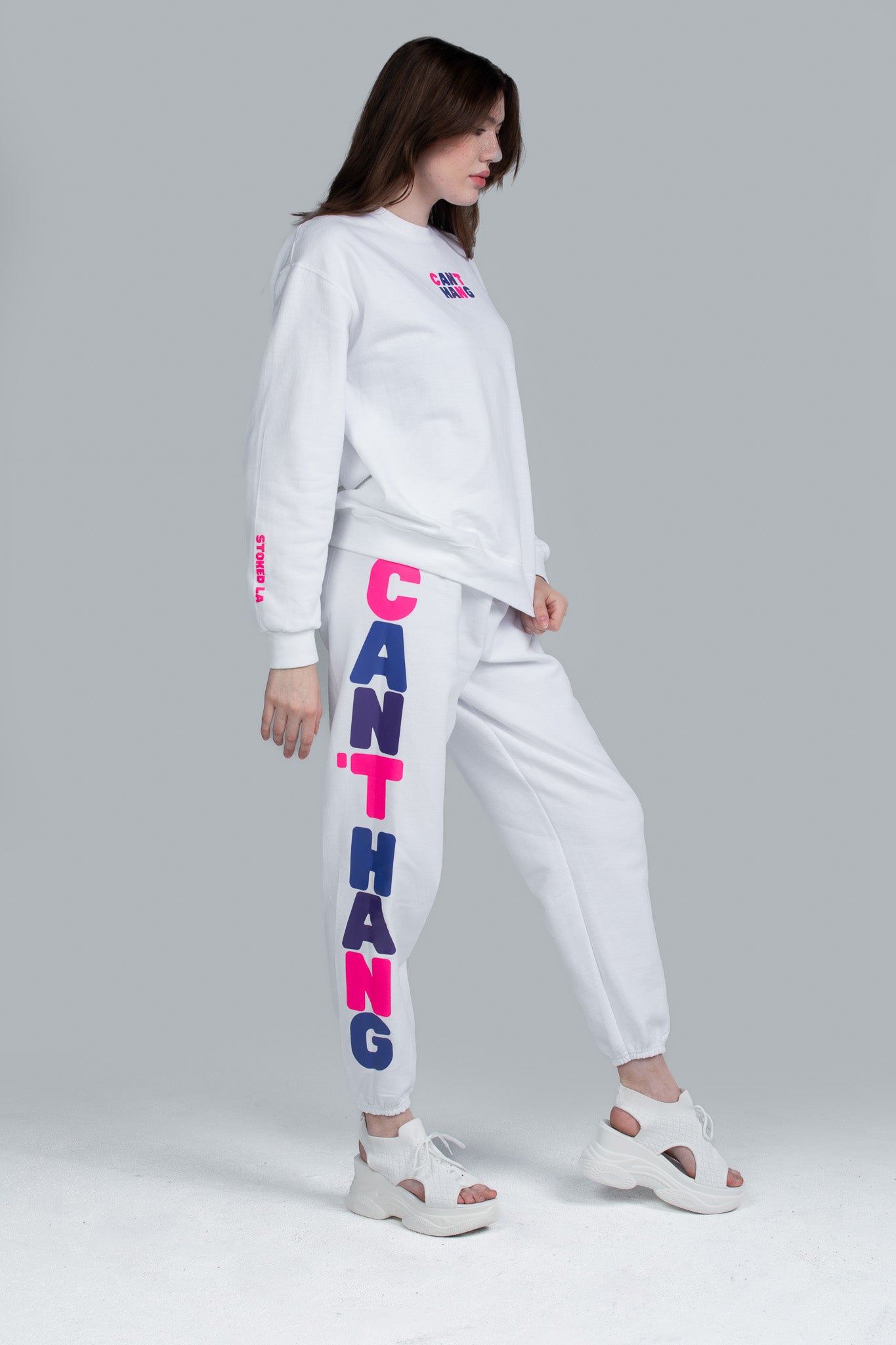 CAN'T HANG CREWNECK WHITE