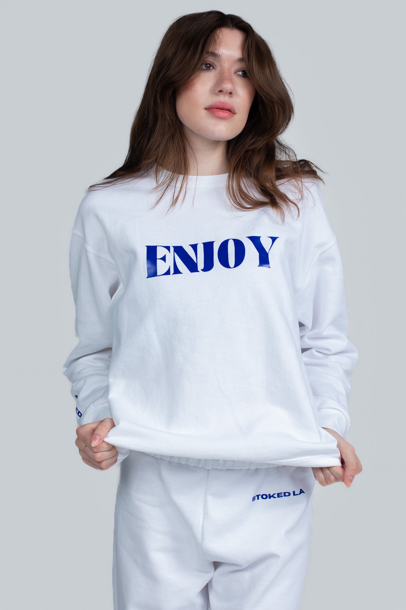 ENJOY CREW WHITE