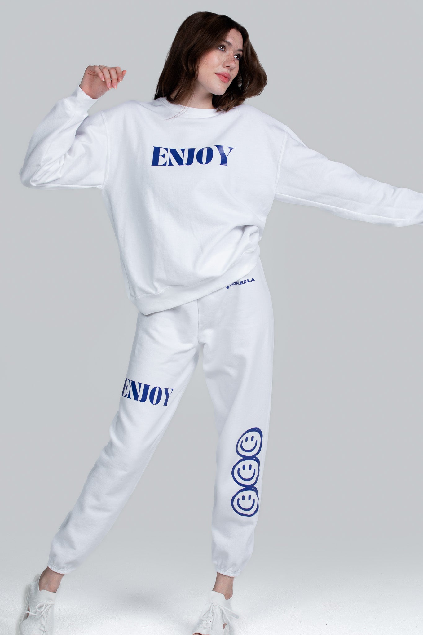 ENJOY CREW WHITE