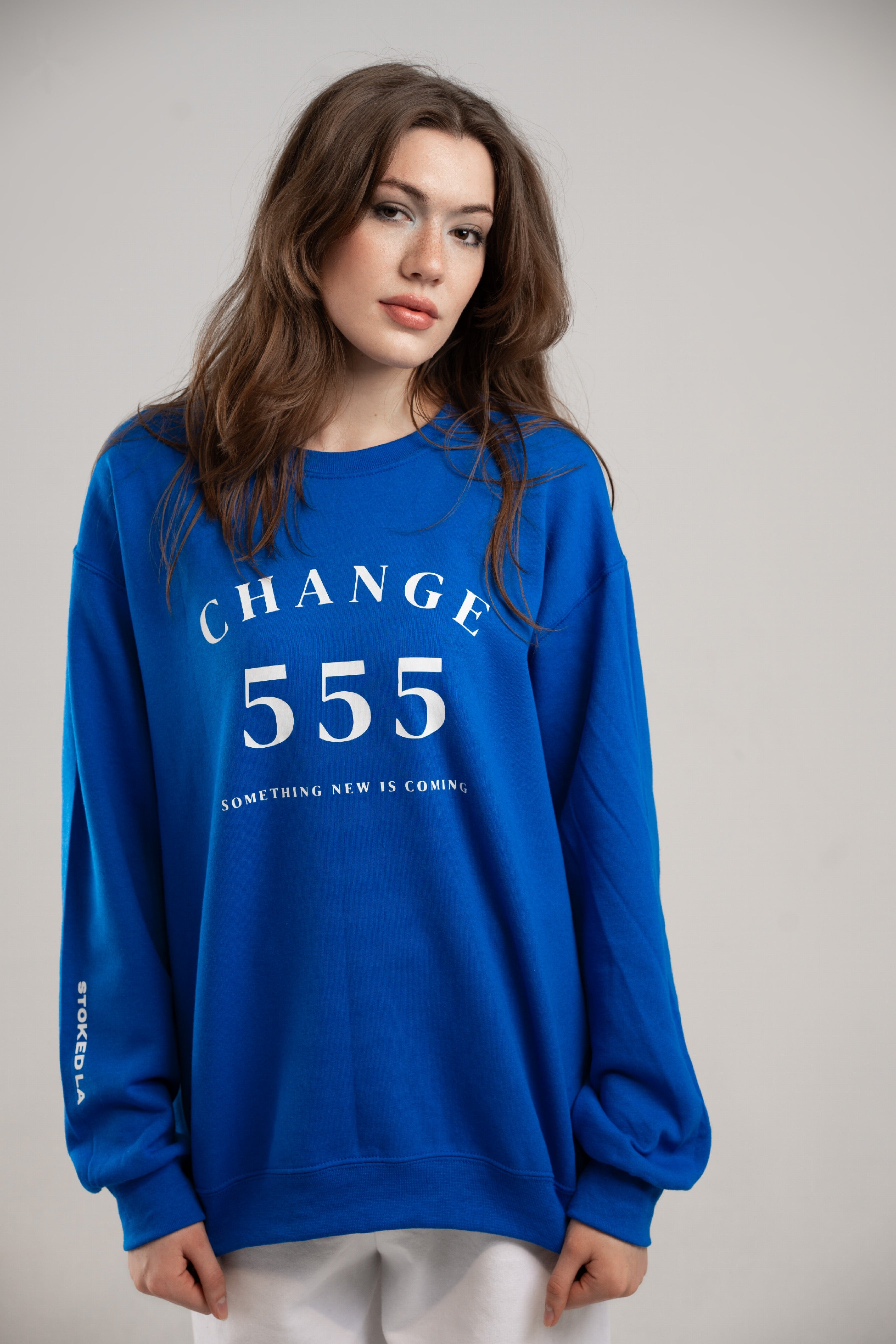 Plt blue online sweatshirt