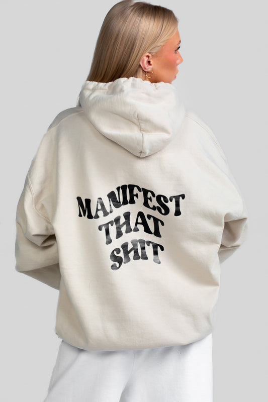 MANIFEST HOODIE SAND