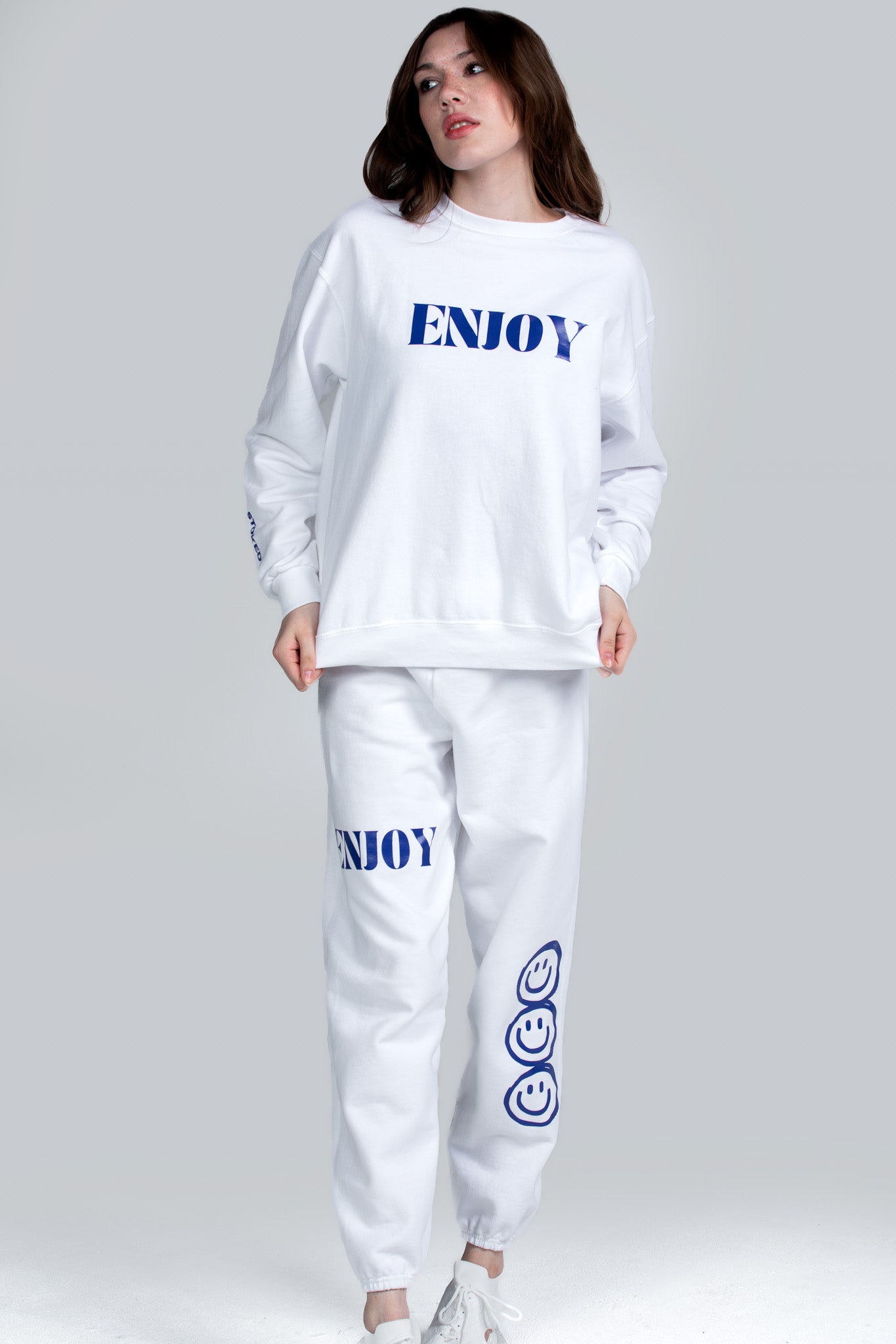 ENJOY CREW WHITE